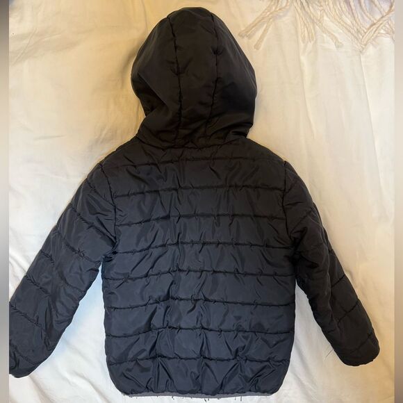 Under Armour Black/Charcoal Hooded Puffer Jacket - GUC - Picture 3 of 3